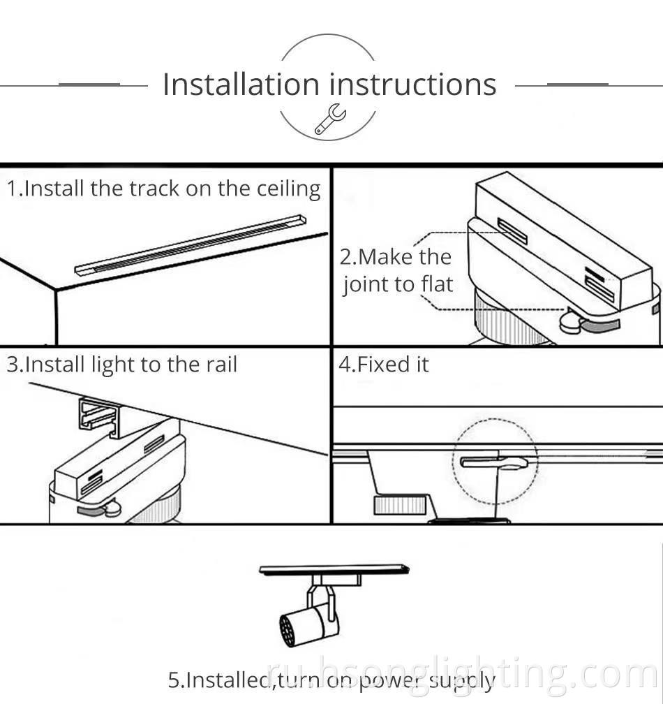 track lighting installation